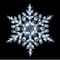 47" LED Twinkling Cool White Snowflake Christmas Outdoor Decoration